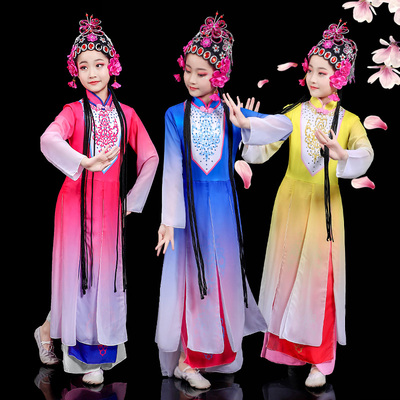 俏花旦女戏曲连衣裙中国风俏花旦