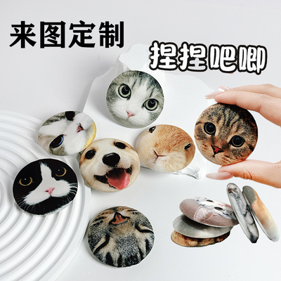 宠物毛绒来图定制可捏解压礼物