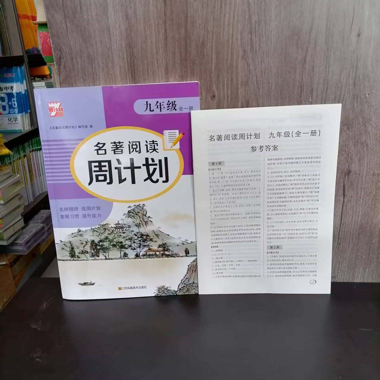 九年级9全一册名著阅读周计划