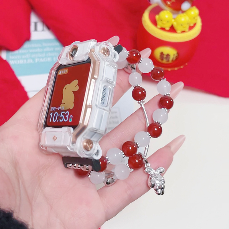 亿倾适用小天才手表卡爱兔子表带