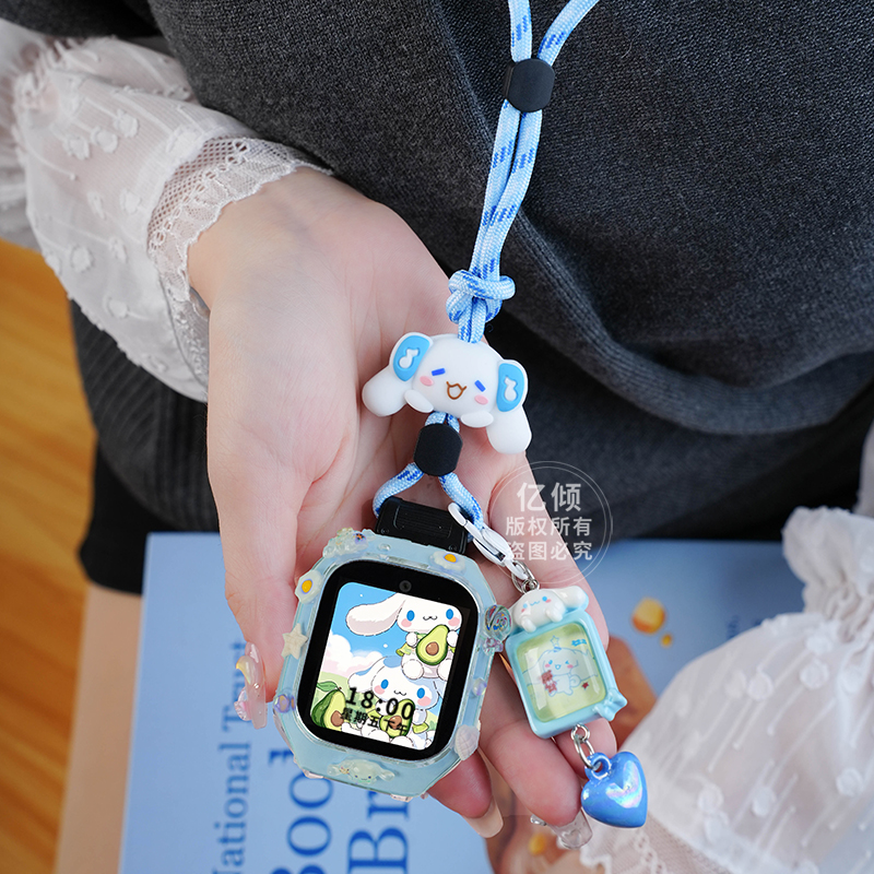 卡通吊坠适用小米米兔儿童表带