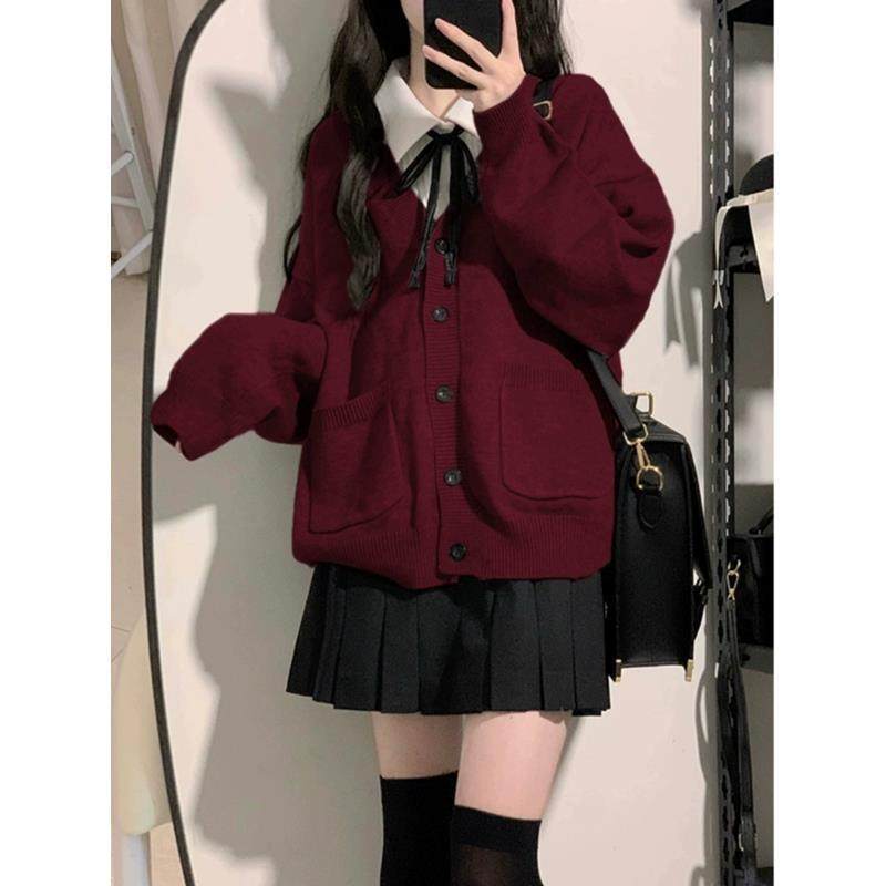 中大童装四件套装春秋新款开衫外穿毛衣显瘦慵懒外套韩系女孩儿,童装/婴儿装/亲子装,套装,淘宝优惠券,粉丝福利购,淘宝优惠卷