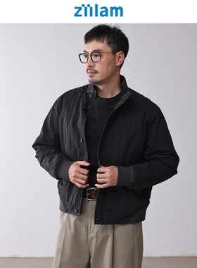 ziilam枝蓝 飞行羽绒夹克外套25冬季新款白鸭绒短款廓形上衣男