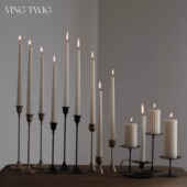 创意烛台香薰蜡烛台底座婚礼派对圣诞家居装 欧式 复古法式 饰烛台