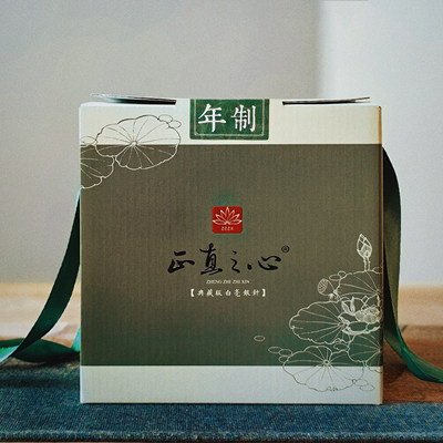 君正正直之心初华2023年开春头采白毫银针500克赠友松竹旅行茶器