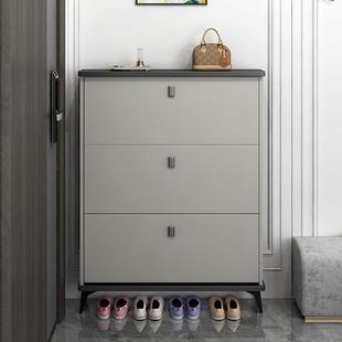 超薄鞋柜家用门口翻斗式鞋柜收纳家用经济型鞋柜室外过道电梯口17