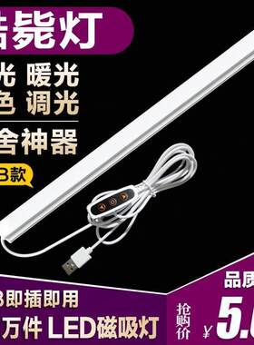 小灯宿舍床上用高低床灯下铺灯管usbled灯条大学生寝室书桌床头