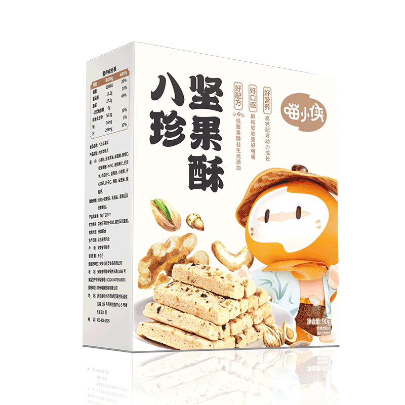 八珍坚果酥磨牙饼干喵小侠