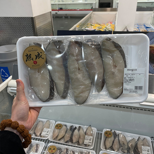 宁波山姆会员商店禧美海产熟成风味格陵兰比目鱼调味鱼排鱼柳600g