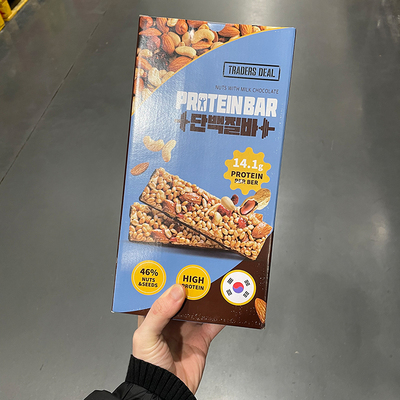 会员店代购混合坚果能量棒代餐棒零食Traders Deal坚果蛋白棒900g