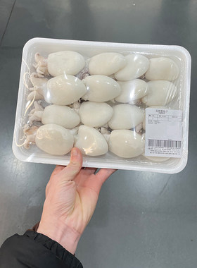 山姆超市 盐磨小墨鱼仔700g经解冻处理火锅食材海鲜配菜 顺丰冷藏