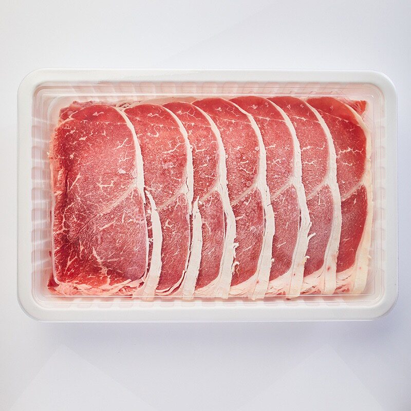 购美国谷饲牛肉片1.1kg