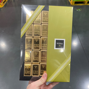 Patchi金砖形榛子酱夹心牛奶巧克力制品265g进口奶香浓山姆代购