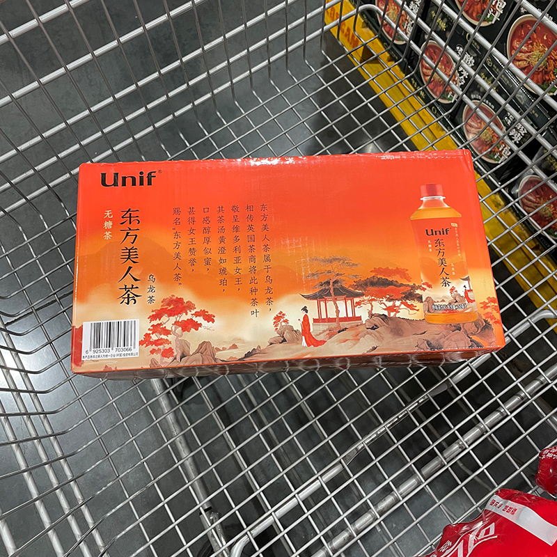 Unif东方美人茶350ml ×18原味茶饮料茶饮MM超市代购山姆店