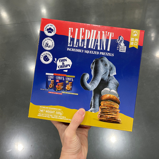 ELEPHANT 罗马尼亚进口什锦烘烤薄脆酥饼500g多种口味山姆代购