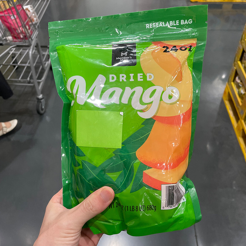 泰国进口芒果干（蜜饯）680g水果果脯零食 山姆代购
