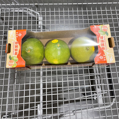 进口泰国金柚2.5kg柚子青柚