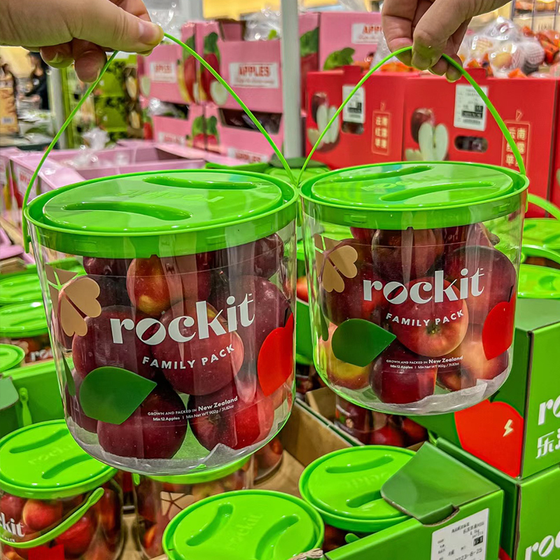 代购乐琪苹果1罐900g脆甜