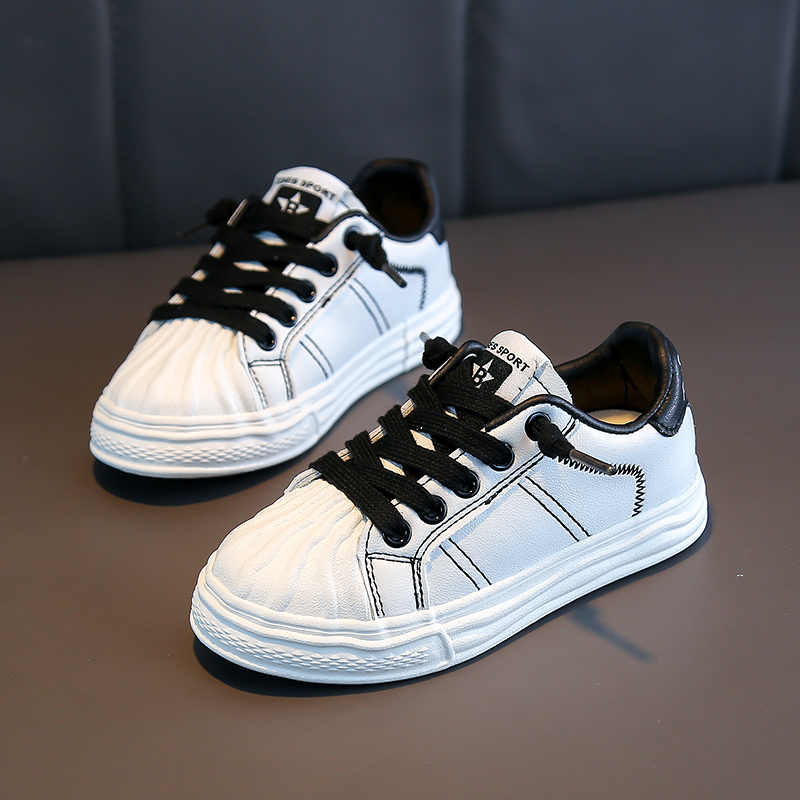 女童鞋子春秋新款百搭男童休闲鞋