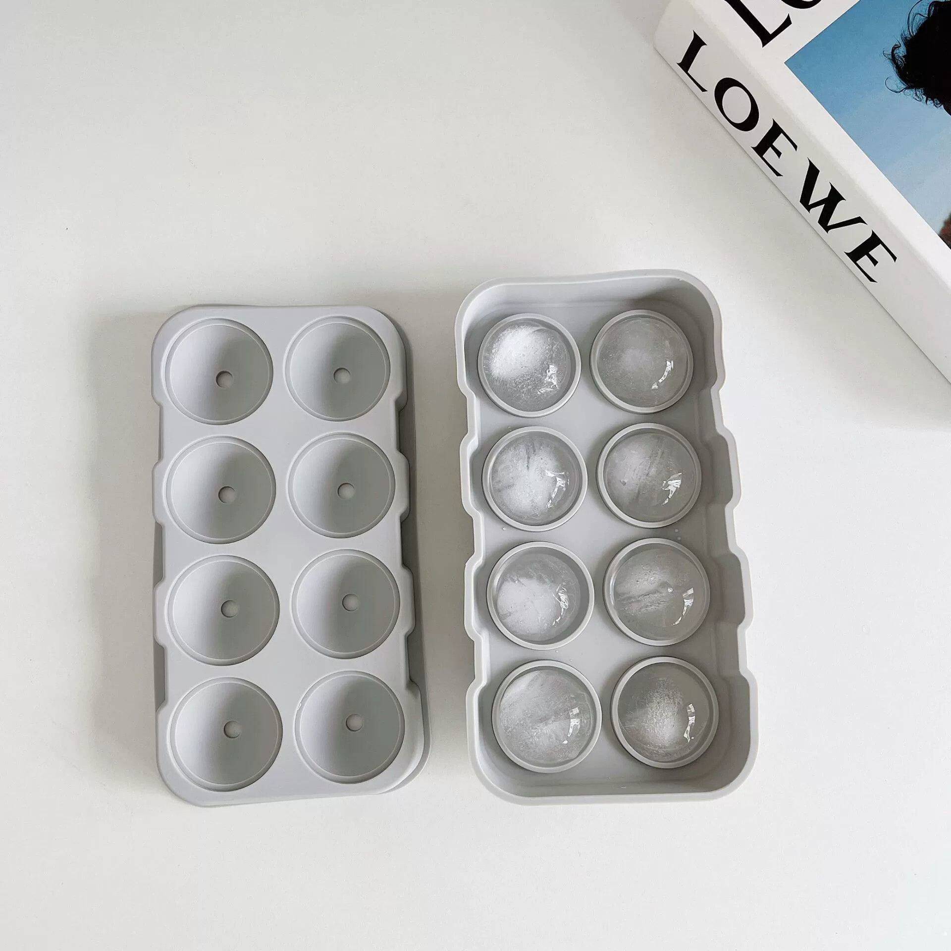 8球硅胶家用模具食品级冰球制冰威士忌神器冰块球形大号包邮