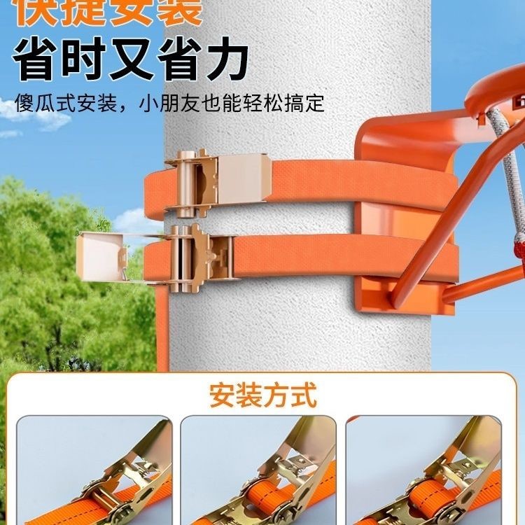 篮球架投篮框壁挂式可移动户外室内外成人免打孔家用儿童标准篮筐