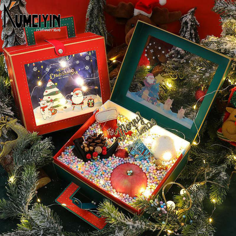 new christmas portable gift box christmas eve box