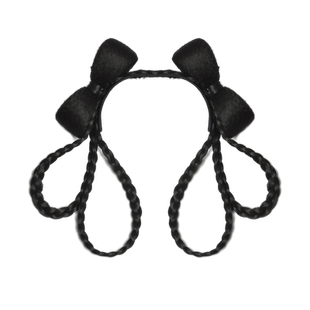 汉服头饰女儿童古装假发唐装头饰女童发箍一体式发髻女孩发饰明制