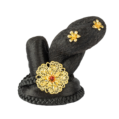 收藏加购送造型工具假发髻