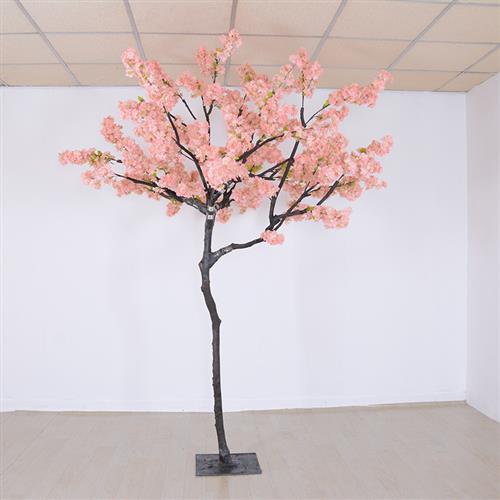 樱花树桃花许愿树可订做春节商城超市橱窗设计装饰花树