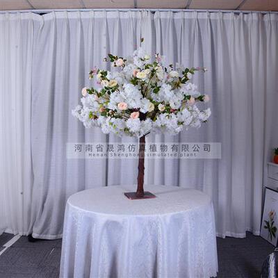 仿真樱花树包柱人造假花逼真大型假树仿真梅花树许愿树桃花树
