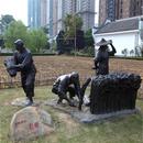 户外玻璃钢人物雕塑定制仿铜树脂广场农耕文化铸铜民风民俗大摆件