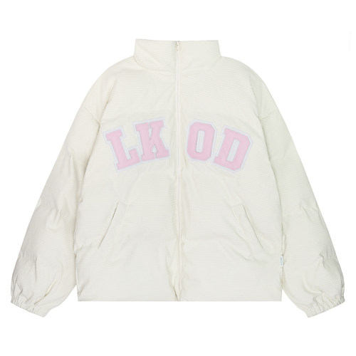 情侣款加厚皮标棉服LKOD