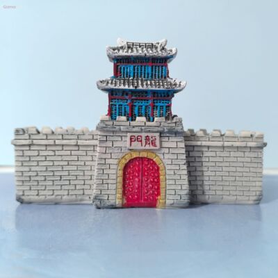 龙门城门树脂建筑摆件