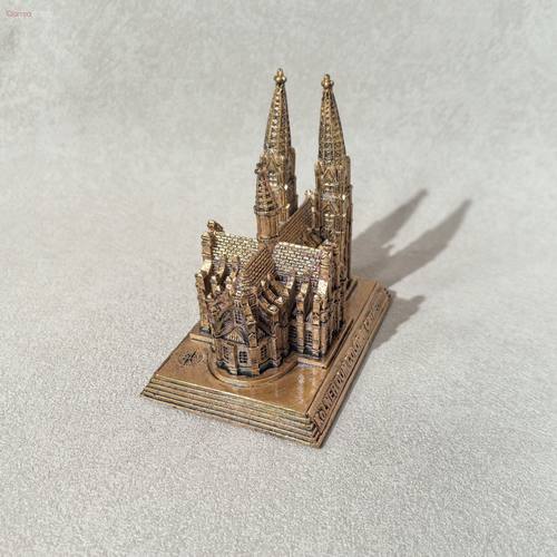德国科隆大教堂建筑模型摆件