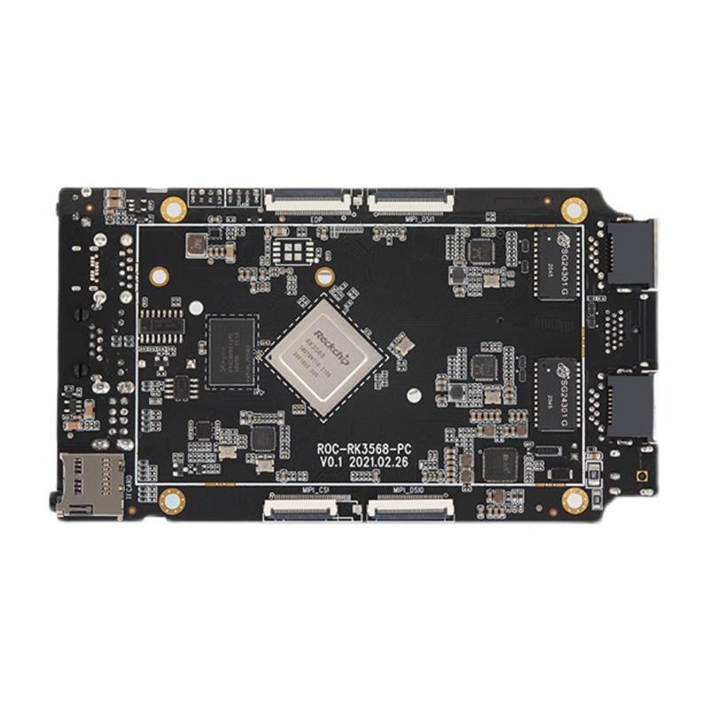 ROC-RK3568-PC开源主板物联网人工智能边缘计算工控开发板云终端