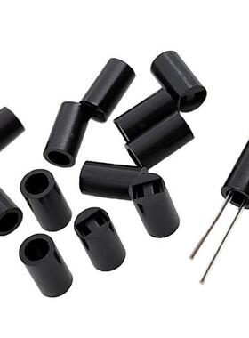 LED间隔柱黑色灯柱脚垫M5*10/6/11/12黑色普通LED灯绝缘隔离