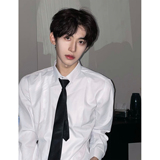 现货203-6F2441P30特雅痞帅气修身长袖衬衫工作装衬衣，男装衬衫，星座203-6(原电商259)