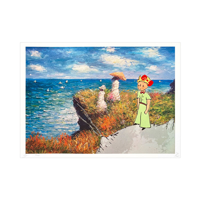 DeathNYC亲签限量版画小王子卡通装饰画挂画经典艺术客厅卧室壁画
