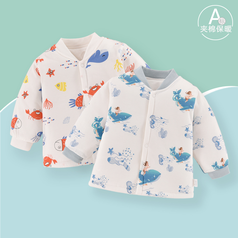 宝宝薄棉上衣夹棉保暖内胆秋冬