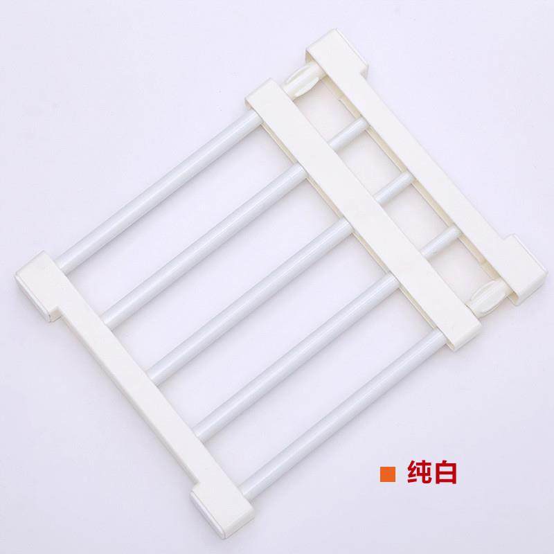 伸缩可调节卫生间收纳整理架免打孔衣柜隔板分层收纳架厨房置物架,收纳整理,其他收纳,淘宝优惠券,粉丝福利购,淘宝优惠卷