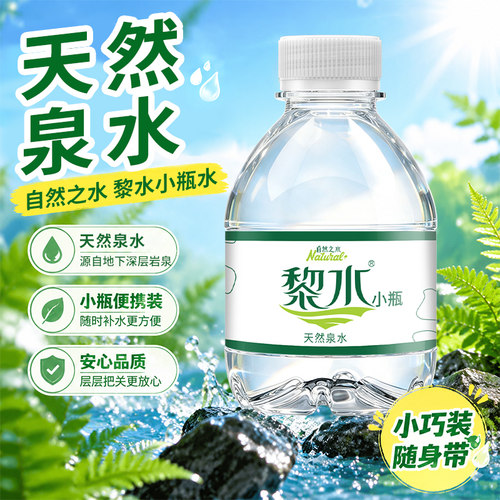 黎水天然泉水小瓶装解渴
