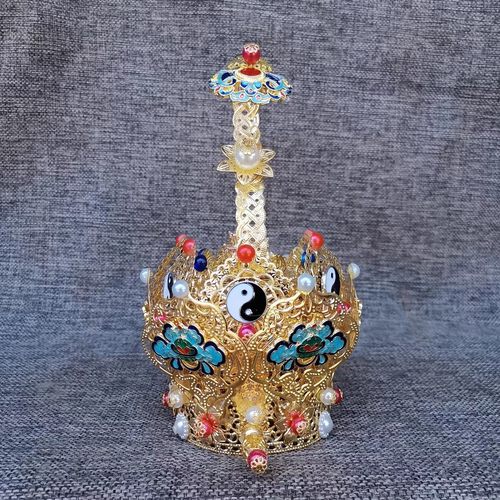 道莲花冠三清冠道冠冠紫金冠如意冠仙鹤冠宝塔冠头冠