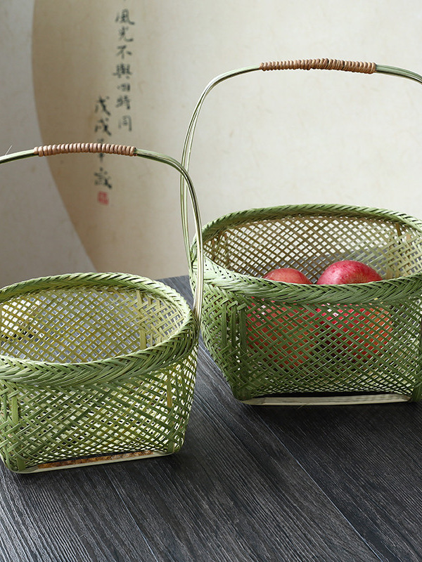 采购产品竹篮，背包篮，水果篮，竹篮，竹篮，竹篮，储物篮，家用