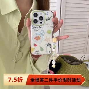 mate70创意pura80可爱nova14u时尚 夏日水果购物袋16promax手机壳reno14新款 findx8x200s保护套荣耀400红米k80