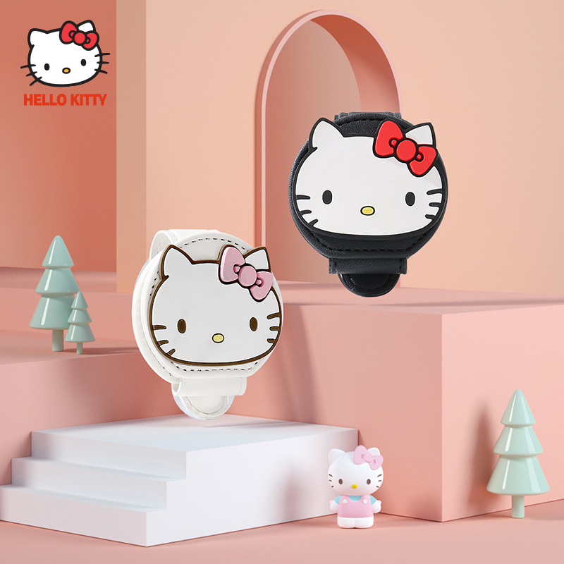 Hellokitty时尚车载手机遮阳太阳镜汽车眼镜眼镜夹车用收纳眼镜盒