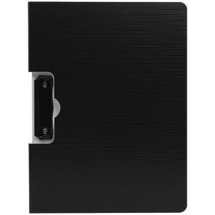 加厚板夹A4多功能文件夹资料夹横版写字板书垫板商务办公用品学生用书写夹试卷整理神器资料册收纳本黑色夹子