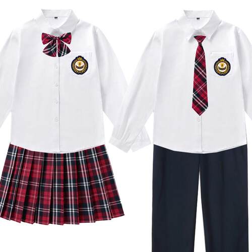 现货新款K学生校服情侣长袖DK学生装制服学院风班服演出表演套装