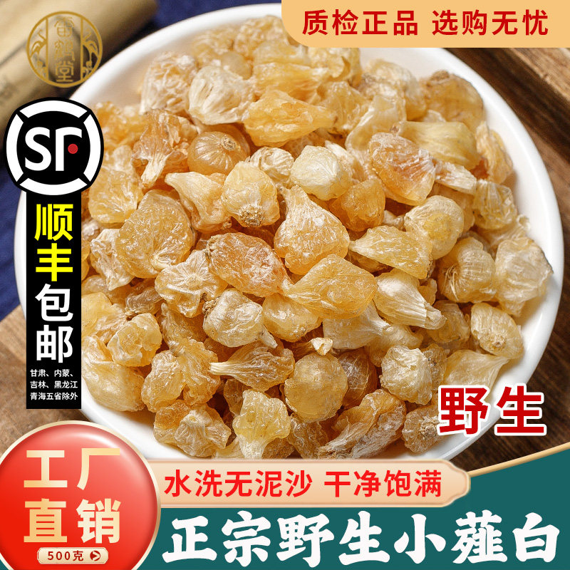 薤白中药材500g正品新鲜野生野蒜薤白官方旗舰店另售中药瓜蒌枳实