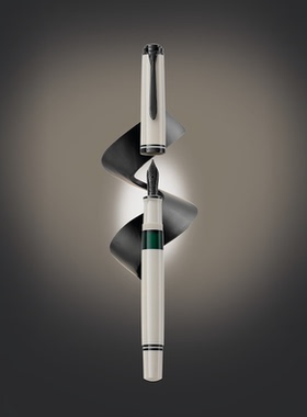 Pelikan百利金Souveran帝王M670Warm Grey暖灰色活塞上墨德国进口商务送礼旗舰店正品