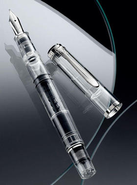 德国原装进口Pelikan百利金传统Classic透明示范M205钢笔墨水笔商务男士女士送礼礼盒